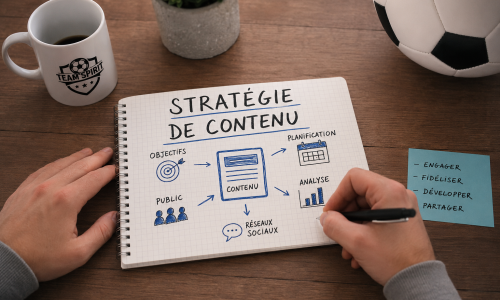 Comment créer une stratégie de contenu efficace dans le sport amateur ?
